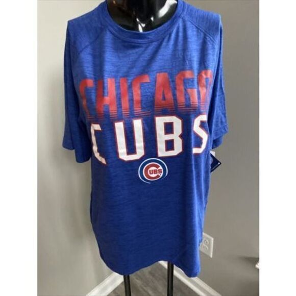Medium Genuine Merchandise Chicago Cubs Shirt NWT 100% Polyester Unisex - Picture 1 of 10